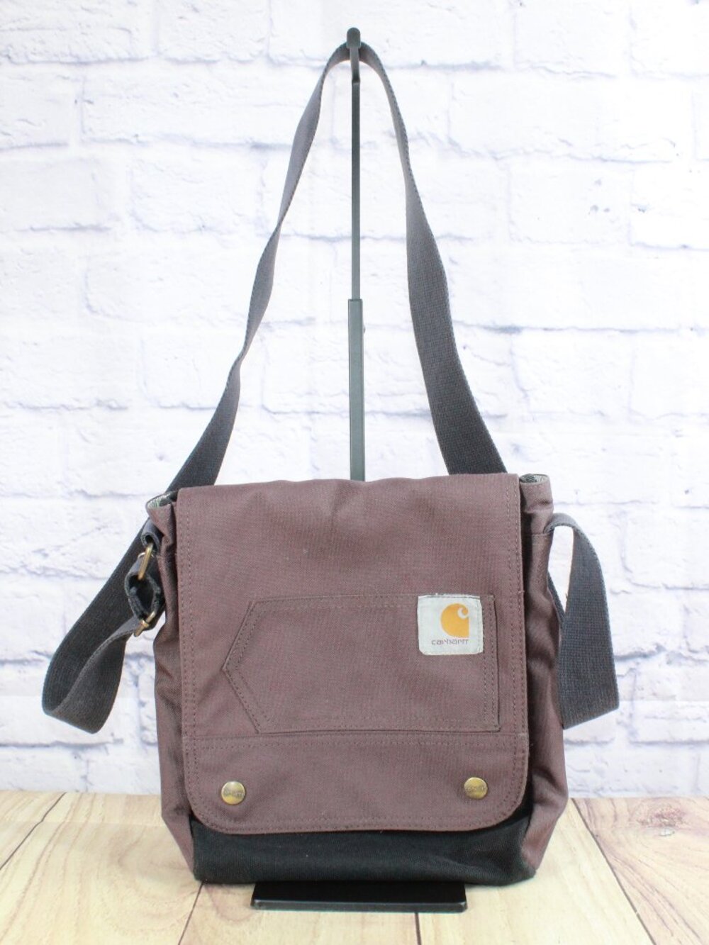 Carhartt Unisex Legacy Snap Crossbody Bag Travel Work Shoulder Pouch Messenger